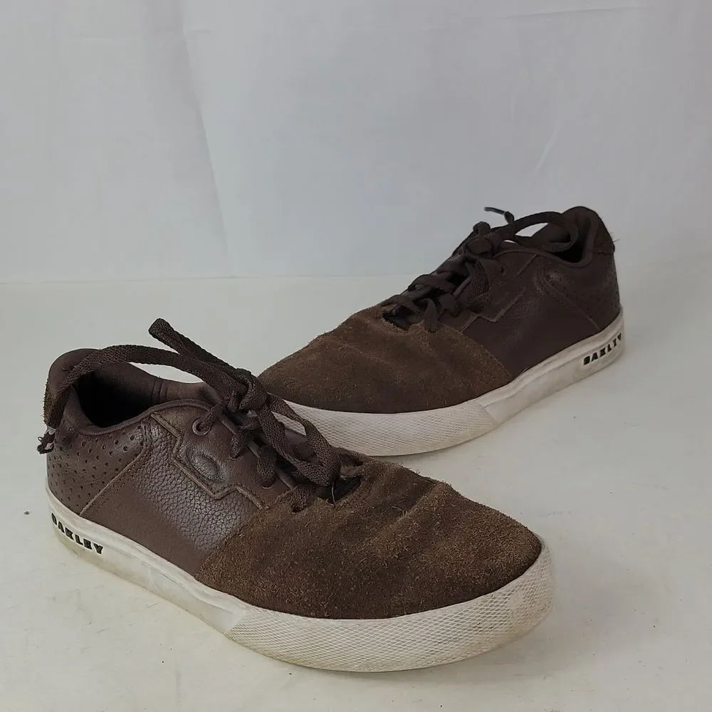 Oakley Valve‎ 2 Brown Leather Men's Sneakers